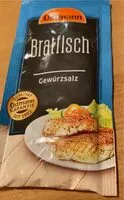 Mängden socker i Brat Fisch Gewűrz