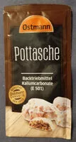 Mängden socker i Pottasche