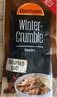 Mängden socker i Winter- Crumble