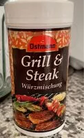 Mängden socker i Grill & Steak Würzmischung