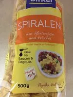 Mängden socker i Nudeln Spiralen
