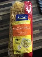 Mängden socker i Nudeln Maccoronelli (Birkel)