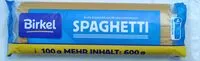 Mängden socker i Spaghetti