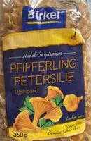 Mängden socker i Pfifferling Petersilie Drehband Nudeln