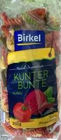 Mängden socker i Kunter Bunte