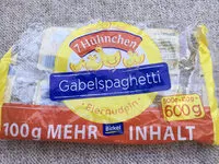 Mängden socker i Gabelspaghetti