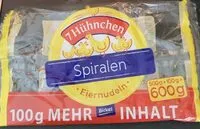 Mängden socker i Eiernudeln