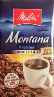 Mängden socker i Melitta Montana Premium