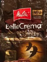 Mängden socker i Bella Crema mit Dunkler Schokolade und Waldbeeren