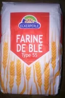 Mängden socker i farine de blé TYPE 55 