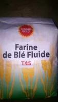 Mängden socker i farine de blé fluide T45 