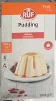 Mängden socker i Pudding pulver - sahne geschmack