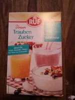 Mängden socker i Traubenzucker