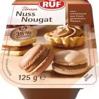 Mängden socker i Nuss Nougat