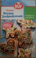 Mängden socker i Unsere Bunten Zuckerstreusel