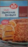 Mängden socker i Ruf Haselnuss Krokant