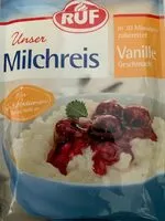 Mängden socker i Milchreis Vanille Geschmack