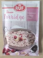 Mängden socker i Unser Porridge Himbeer