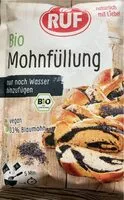 Mängden socker i Bio Mohnfüllung