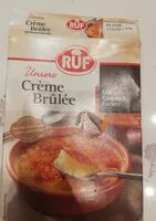 Mängden socker i Crème brûlée