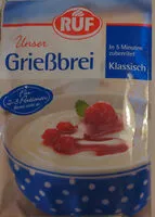 Mängden socker i Grießbrei