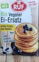 Mängden socker i Veganer Ei-Ersatz, Bio