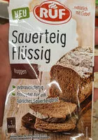 Mängden socker i Sauerteig flüssig Roggen