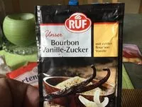 Mängden socker i Bourbon Vanille Zucker