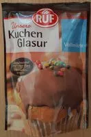 Mängden socker i Unsere Kuchenglasur