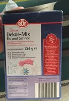 Mängden socker i Dekor mix