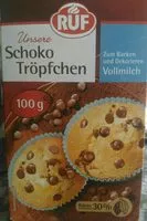 Mängden socker i Unsere Schoko Tröpchen Vollmilch