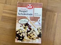 Mängden socker i Raspelschokolade