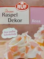 Mängden socker i Raspel schoko rosa