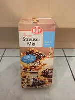 Mängden socker i Streusel Mix - Black & White