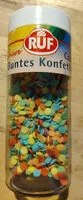 Mängden socker i Buntes Konfetti