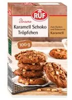 Mängden socker i Karamell Schoko Tröpfchen