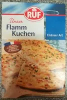 Mängden socker i Unser Flammkuchen Elsässer Art