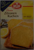 Mängden socker i Zitronen Kuchen Backmischung