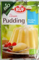 Mängden socker i Bio Pudding Bourbon-Vanille