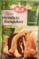 Mängden socker i Weinstein Backpulver