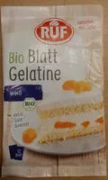 Mängden socker i Blatt Gelatine