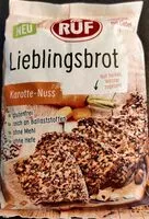 Mängden socker i Lieblingsbrot Karotte-Nuss