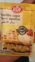 Mängden socker i Sucre vanillé