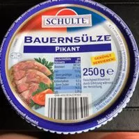 Mängden socker i Bauernsülze pikant