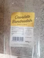 Mängden socker i Gewalzte Bandnudeln