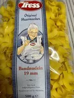 Mängden socker i Bandnudeln 19 mm