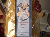 Mängden socker i Bandnudeln