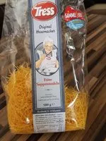 Mängden socker i suppennudeln