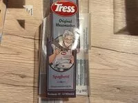 Mängden socker i Spaghetti