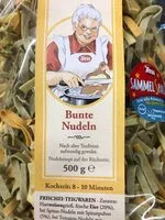 Mängden socker i Bunte Nudeln